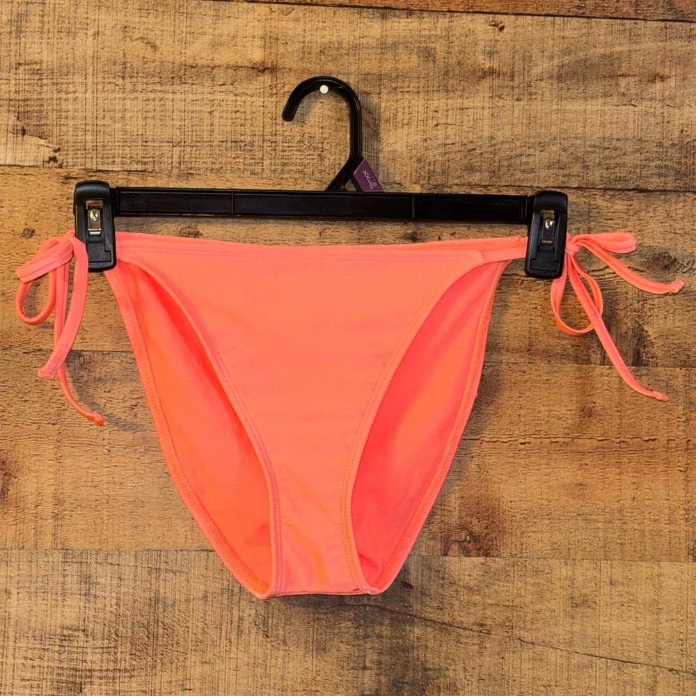 No Boundaries Neon String Bikini Bottoms
